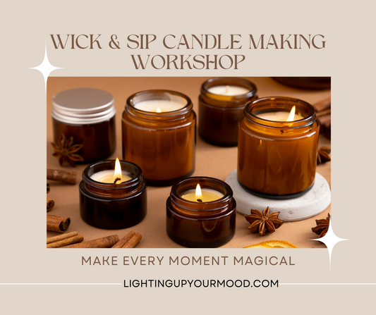 Wick & Sip Candle Making Workshop